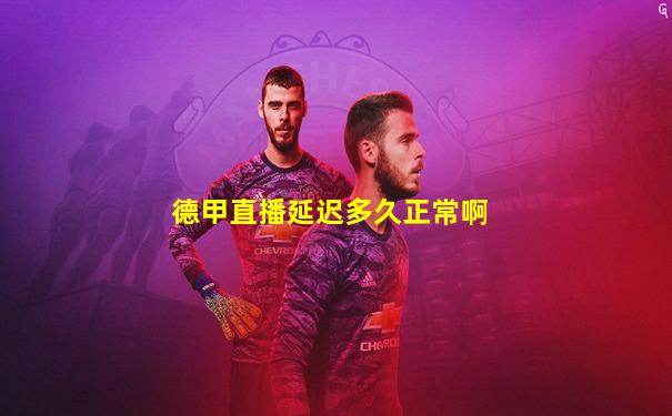 德甲直播延迟多久正常啊